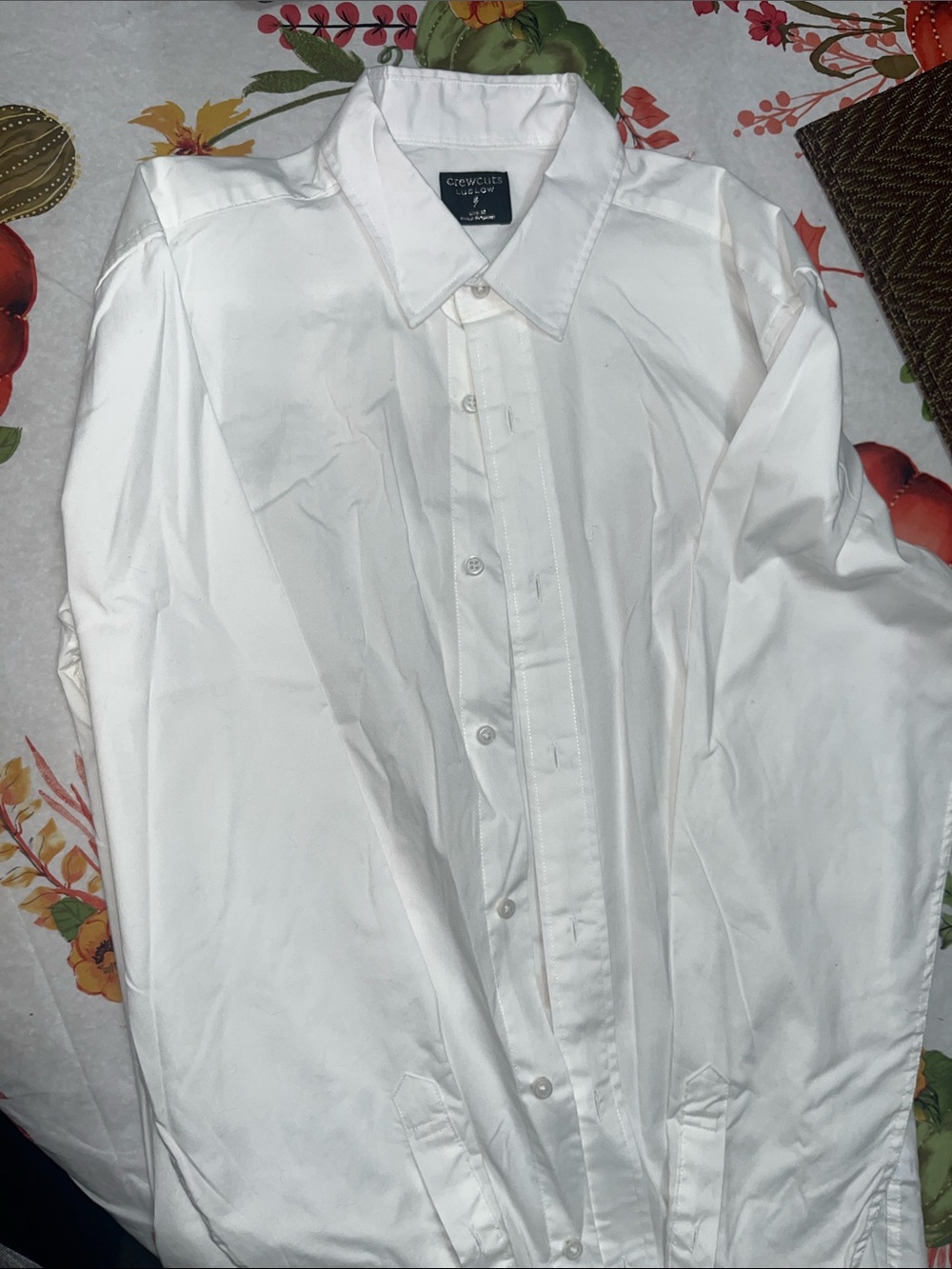 croft & barrow White Classic Men's Dress Shirt